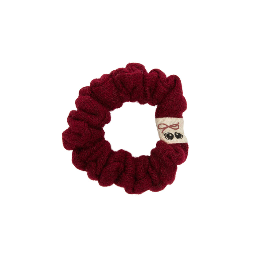 Brushed Wool Mini Scrunchy