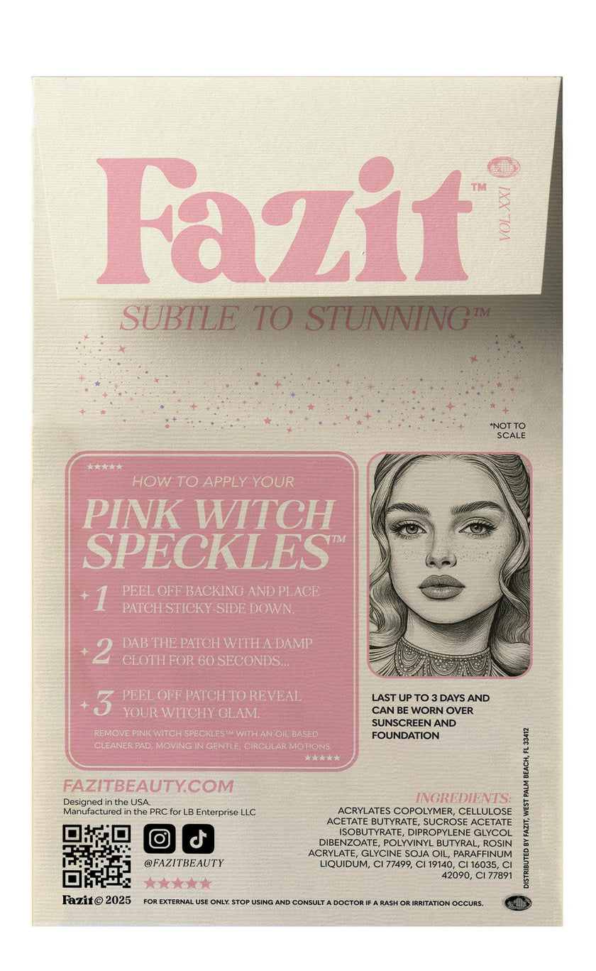 Pink Witch Speckles