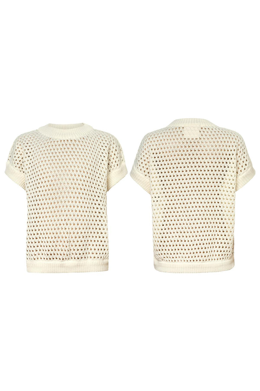 CELOSIA - KNITTED T-SHIRT