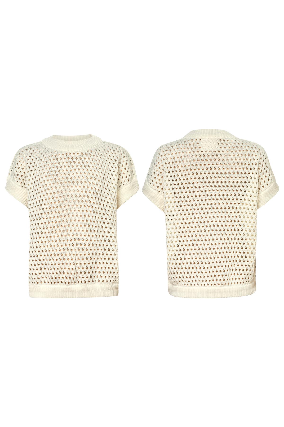 CELOSIA - KNITTED T-SHIRT