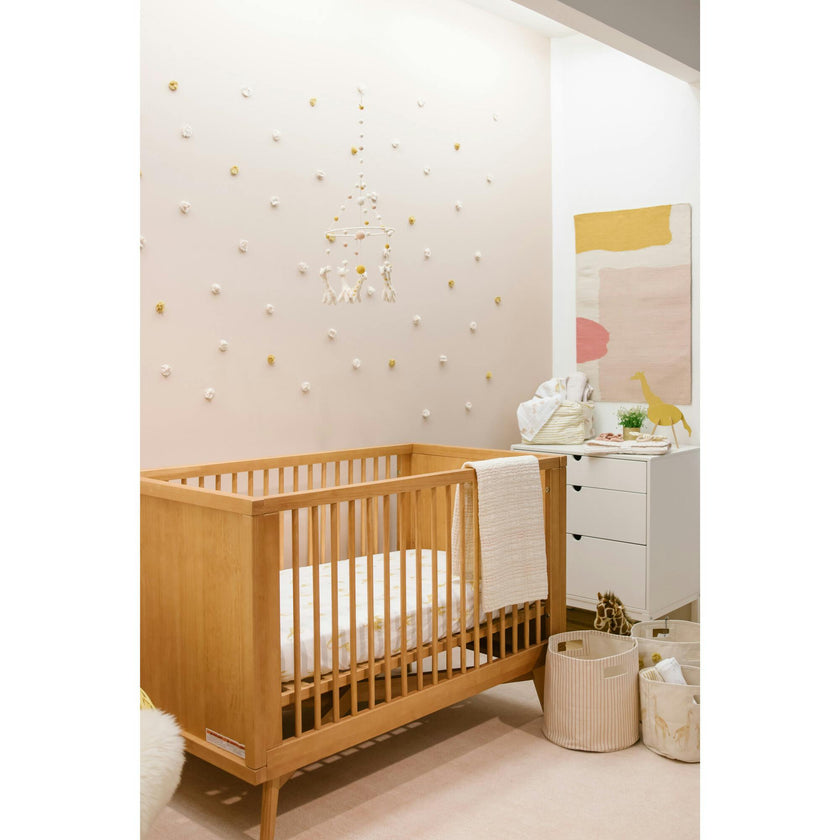 Follow Me Organic Cotton Crib Sheet