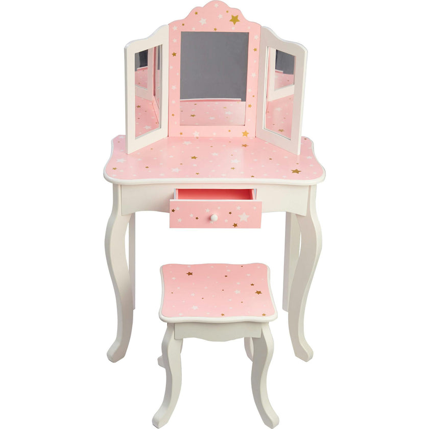 Teamson Kids Wooden Twinkle Star 2-pc. Vanity