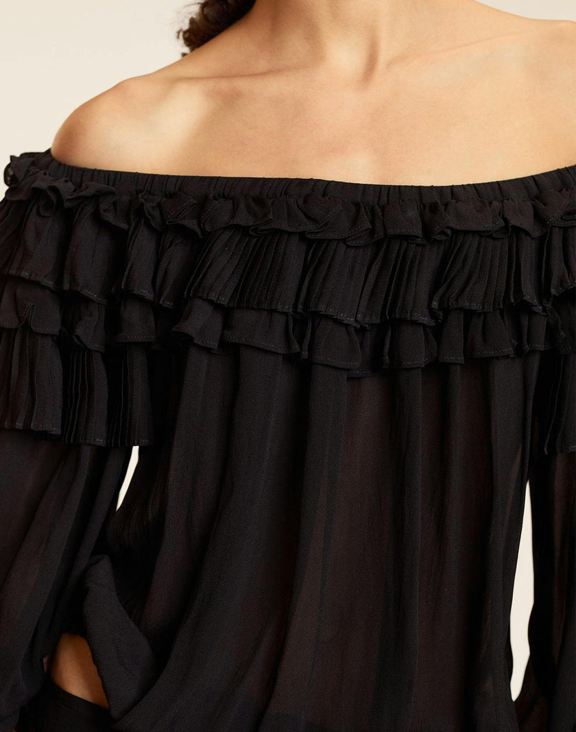 Bella Ruffle Blouse