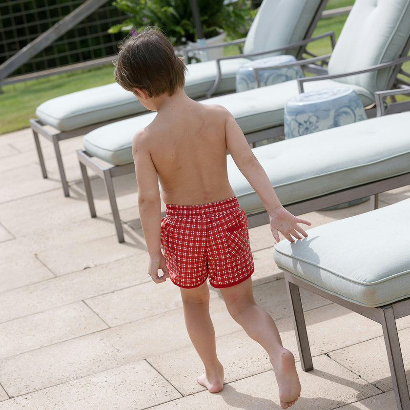 Talmadge Trunk | Cherry Check