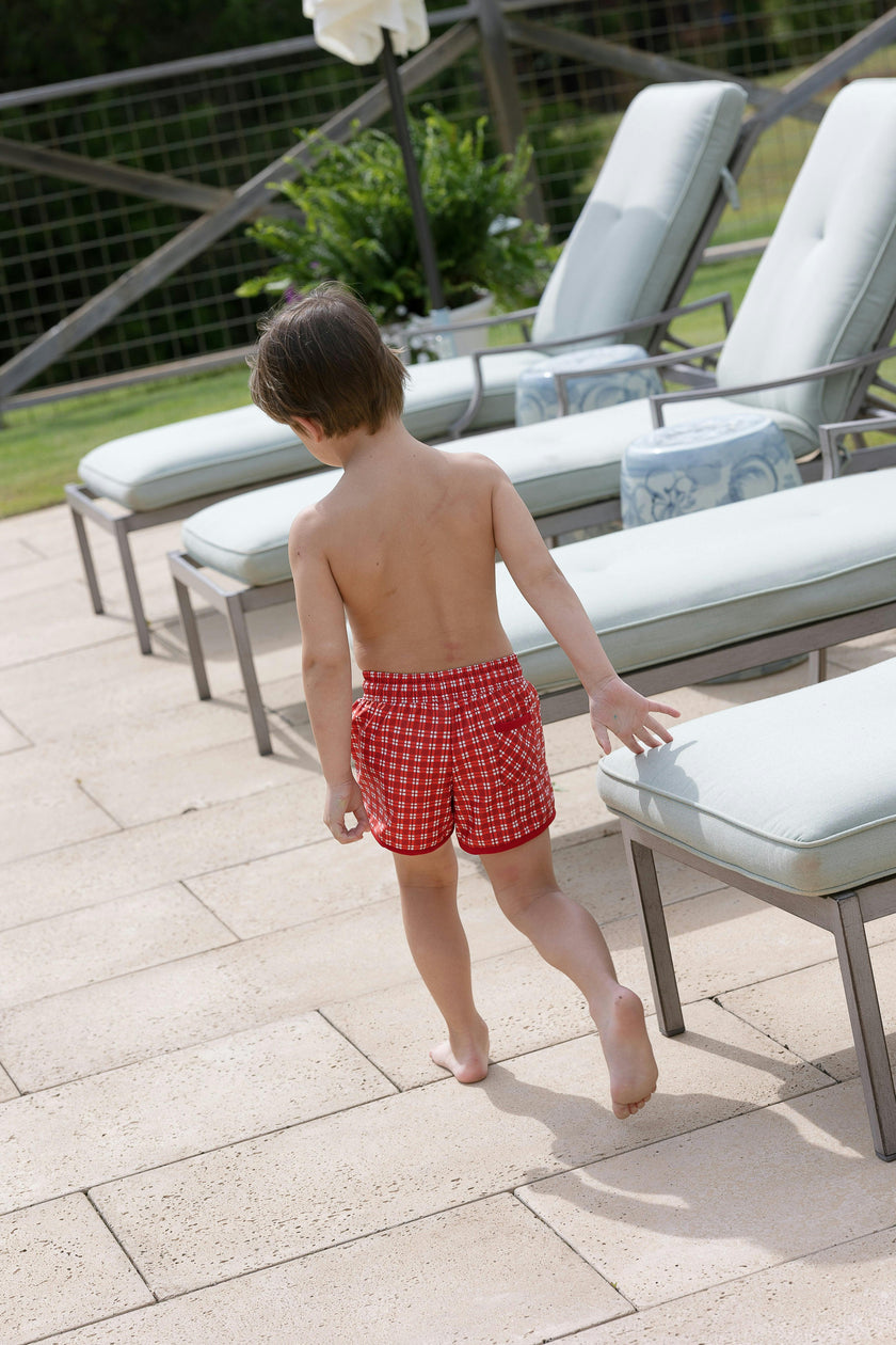 Talmadge Trunk | Cherry Check