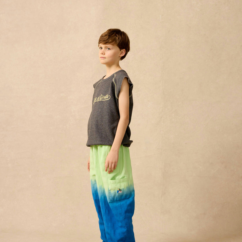 Organic Friday Pant in Dip Dye Gauze