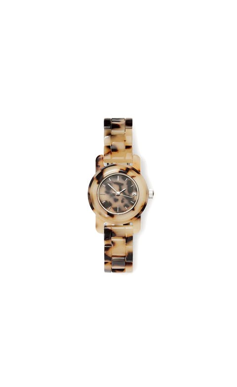 Mini Mono Watch in Blonde Tortoise