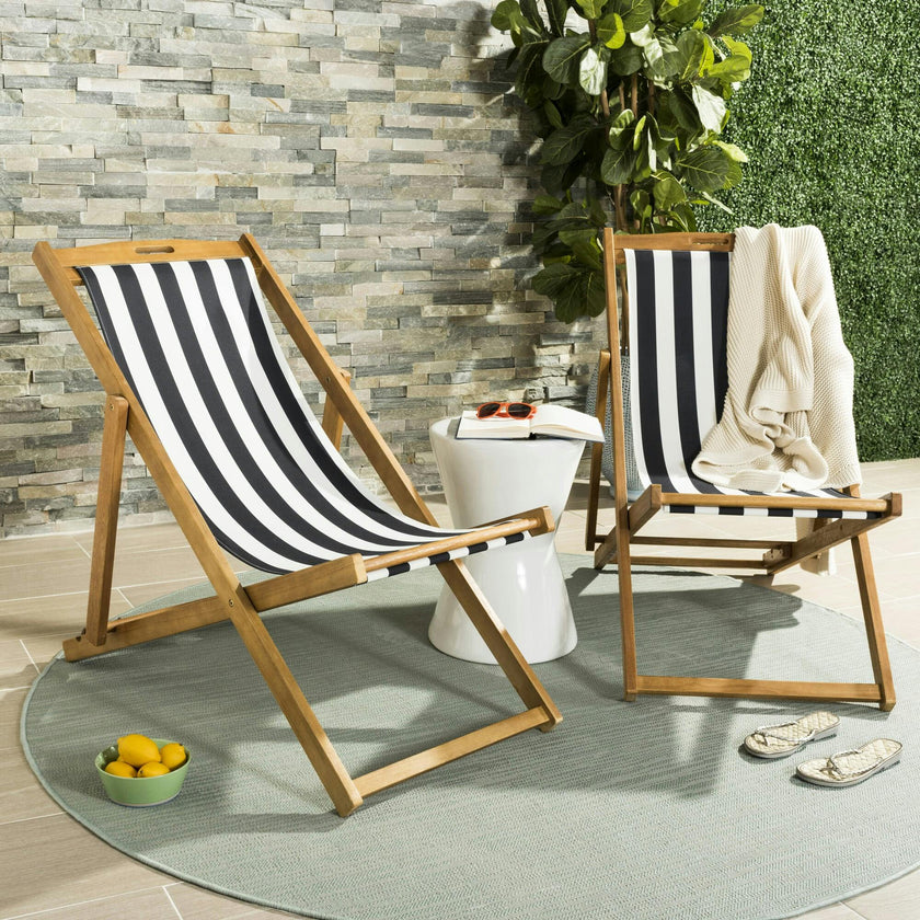 Set of 2 Loren Foldable Sling Chairs