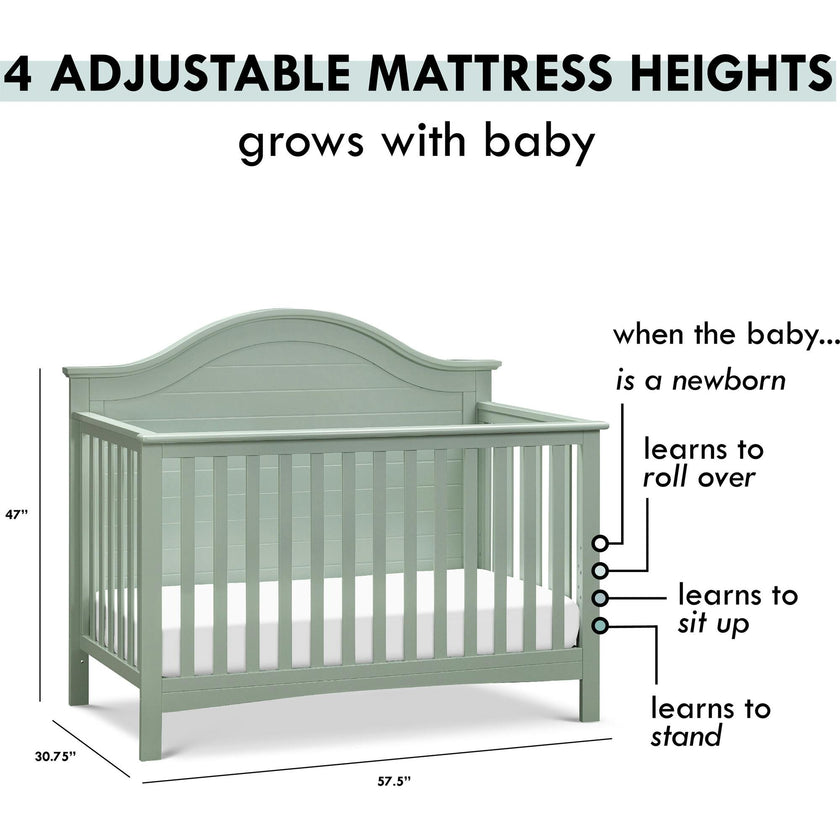 Nolan 4-In-1 Convertible Crib
