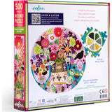Piece&Love: Fruits & Flowers - 500 pc Puzzle