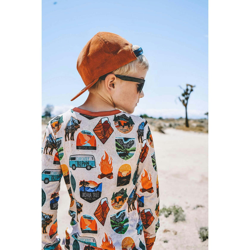 Tiny Traveler 2 Piece Pajama Set