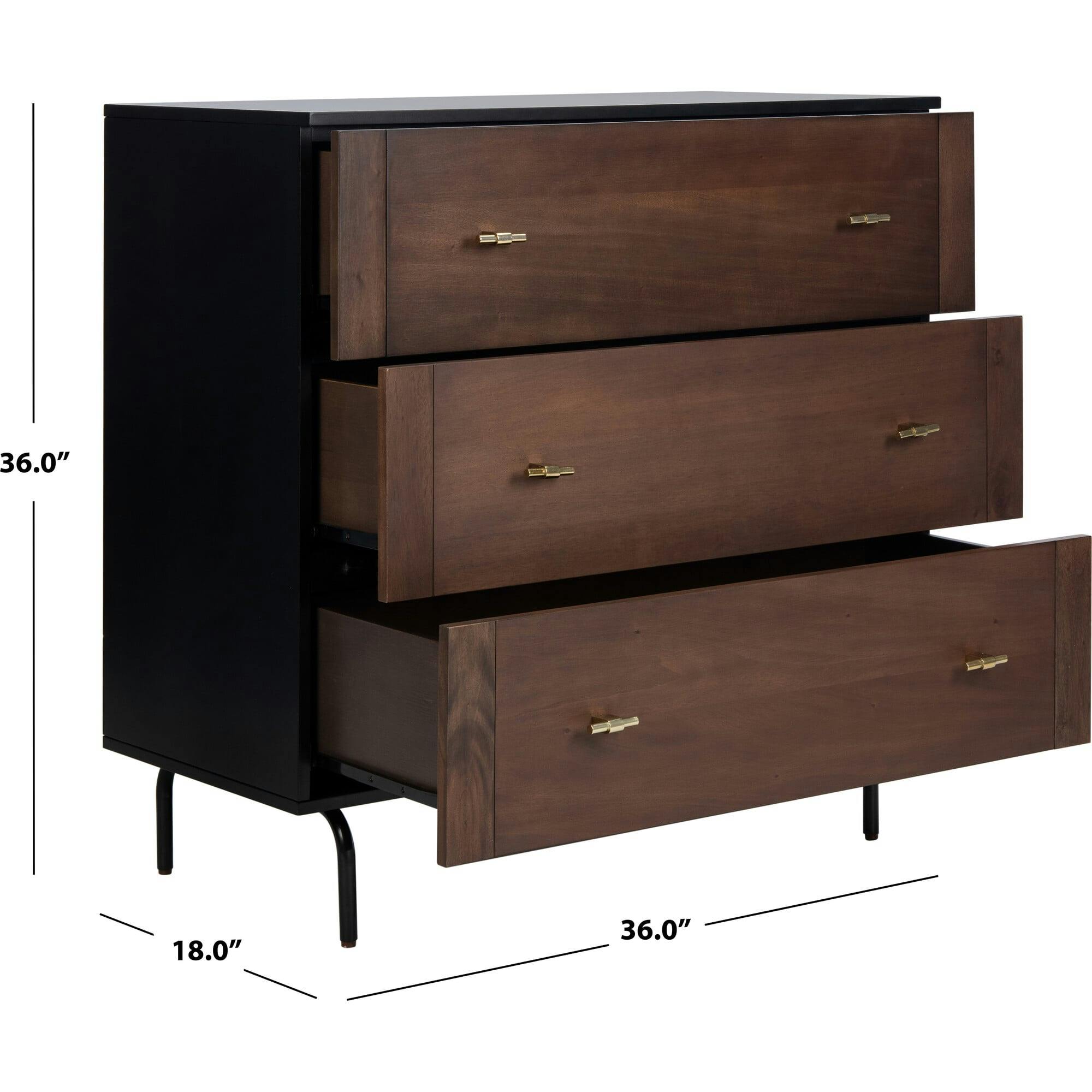 Genevieve 3-Drawer Dresser