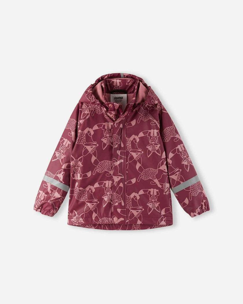 Koski - Fleece-Lined Rubber Rain Jacket
