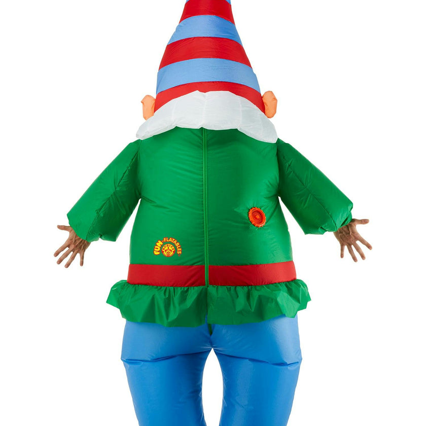 Adult Garden Gnome Inflatable Costume
