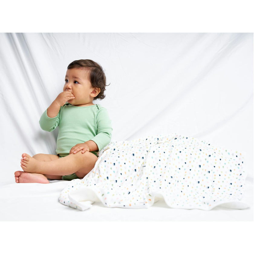 Tiny Drops Baby Blanket