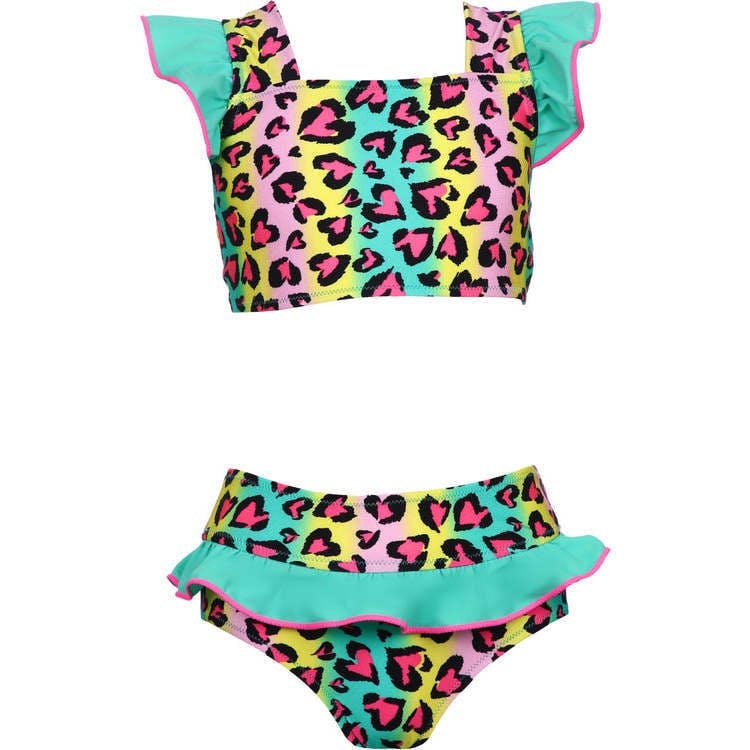 Vienne Animal Print Sleeveless Two-Piece Bikini