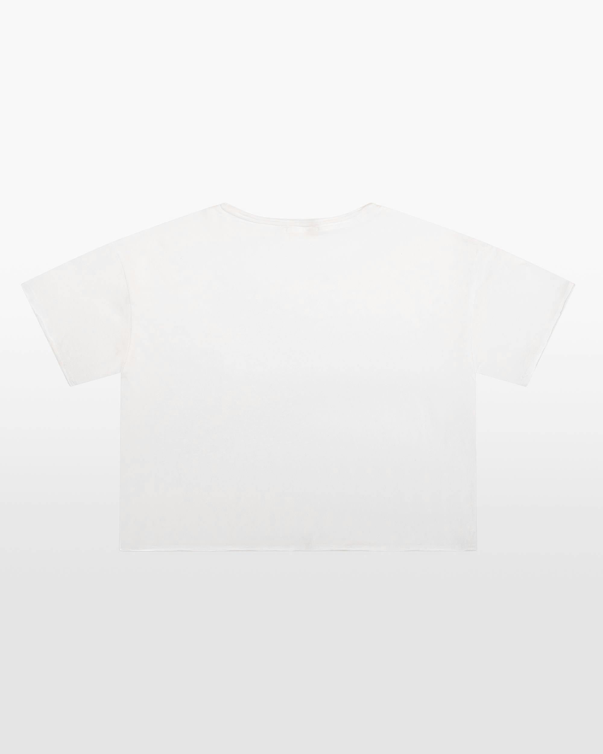 Cotton Jersey Raw Edge Pocket Tee