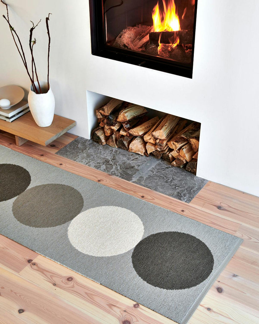 Rug OTTO Clay/ Background Linen 2.25 x 9 ft