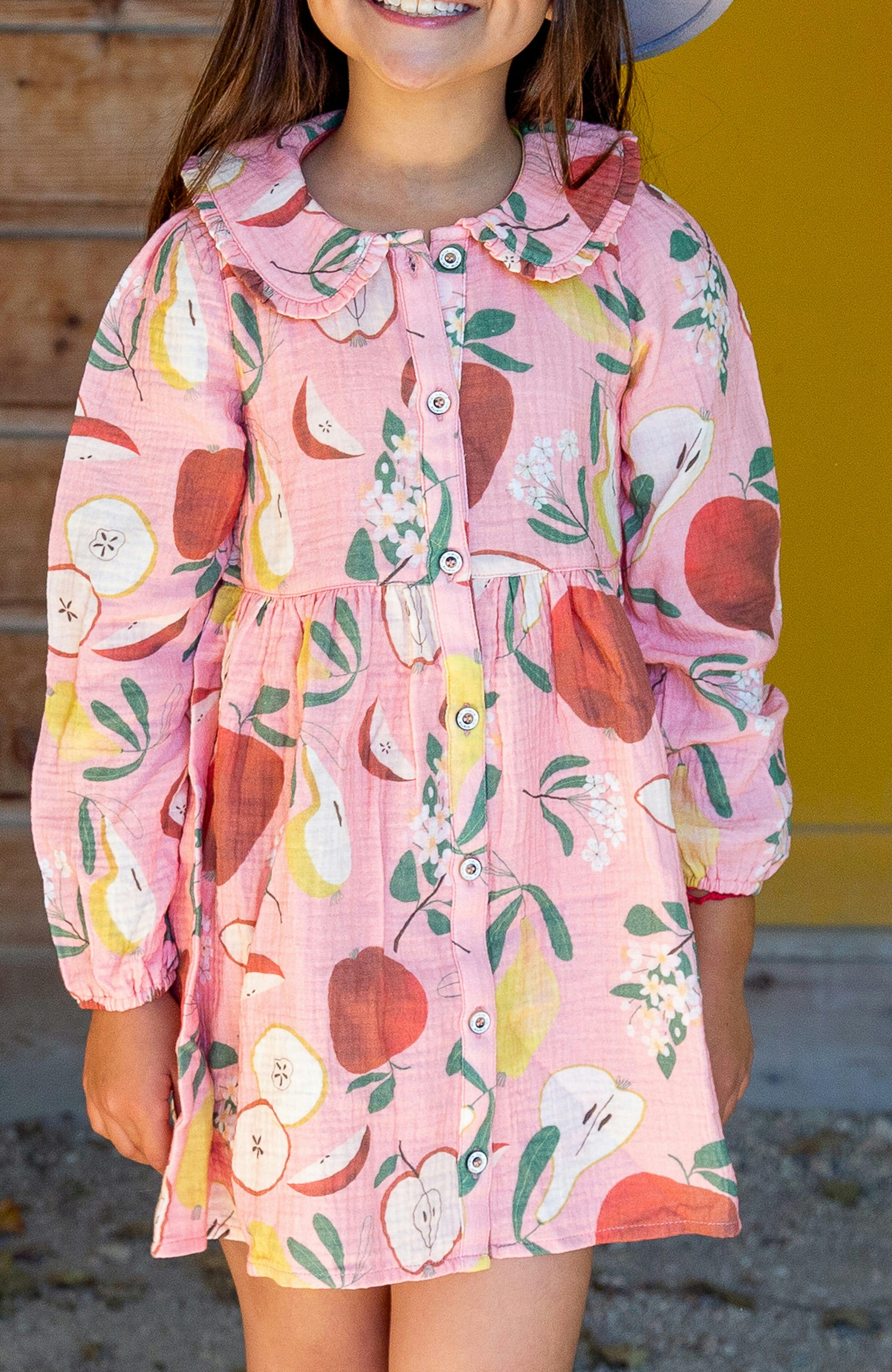Pink Lady Dolly Shirt Dress