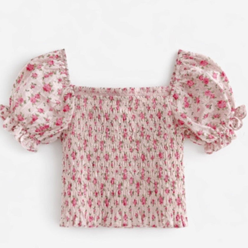 Eden Top in Petite Rose