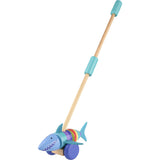 Orange Tree Toys: Push Along: - Wooden Toy
