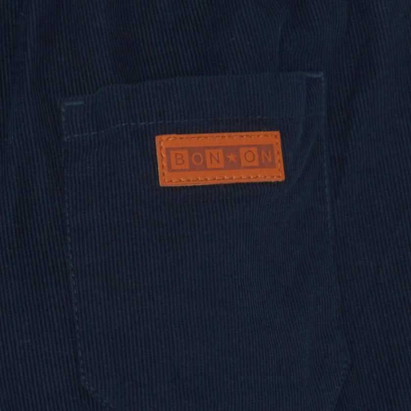 BONTON Batcha Mini Cord Pants - Bleu Brut