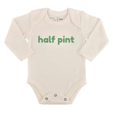 long sleeve graphic bodysuit | half pint