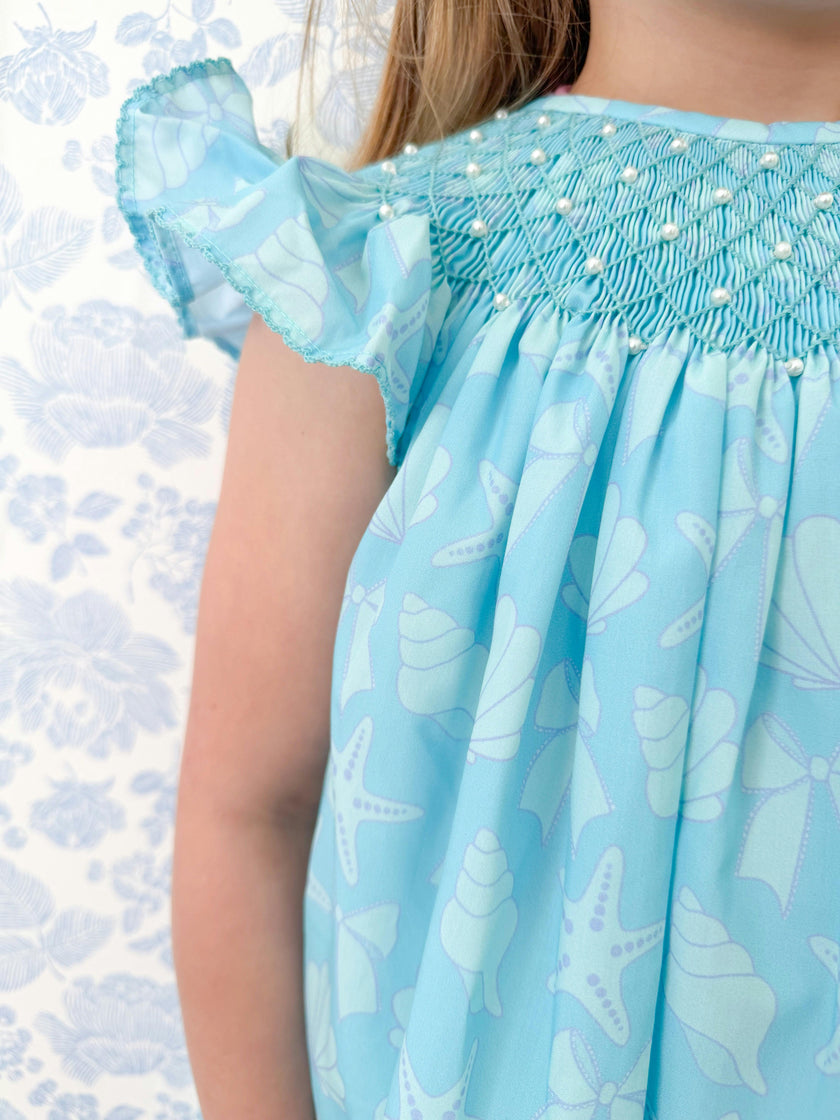 Blue Pearl Seaside Dress