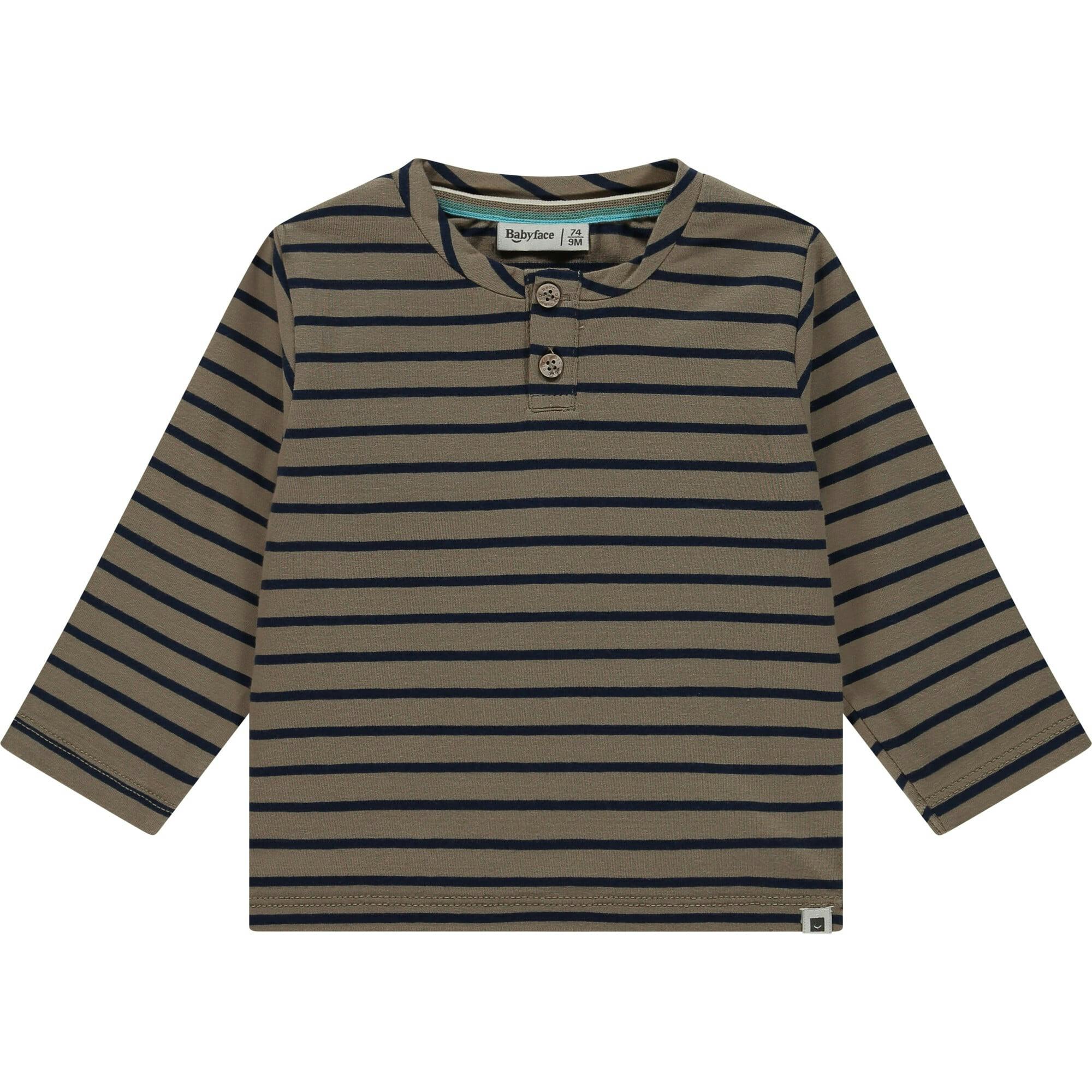 Striped Henley Shirt