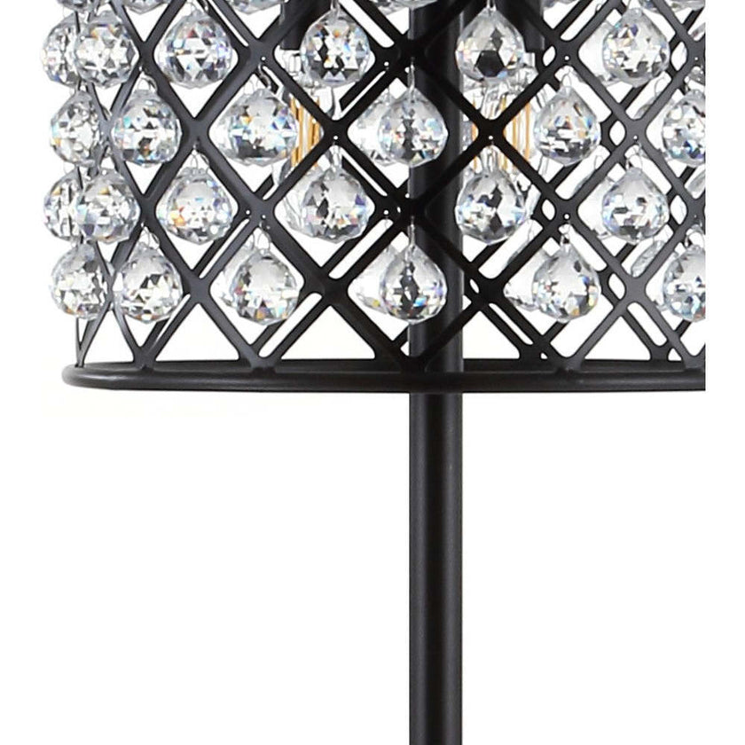 Elizabeth 60" Crystal/Metal LED Floor Lamp