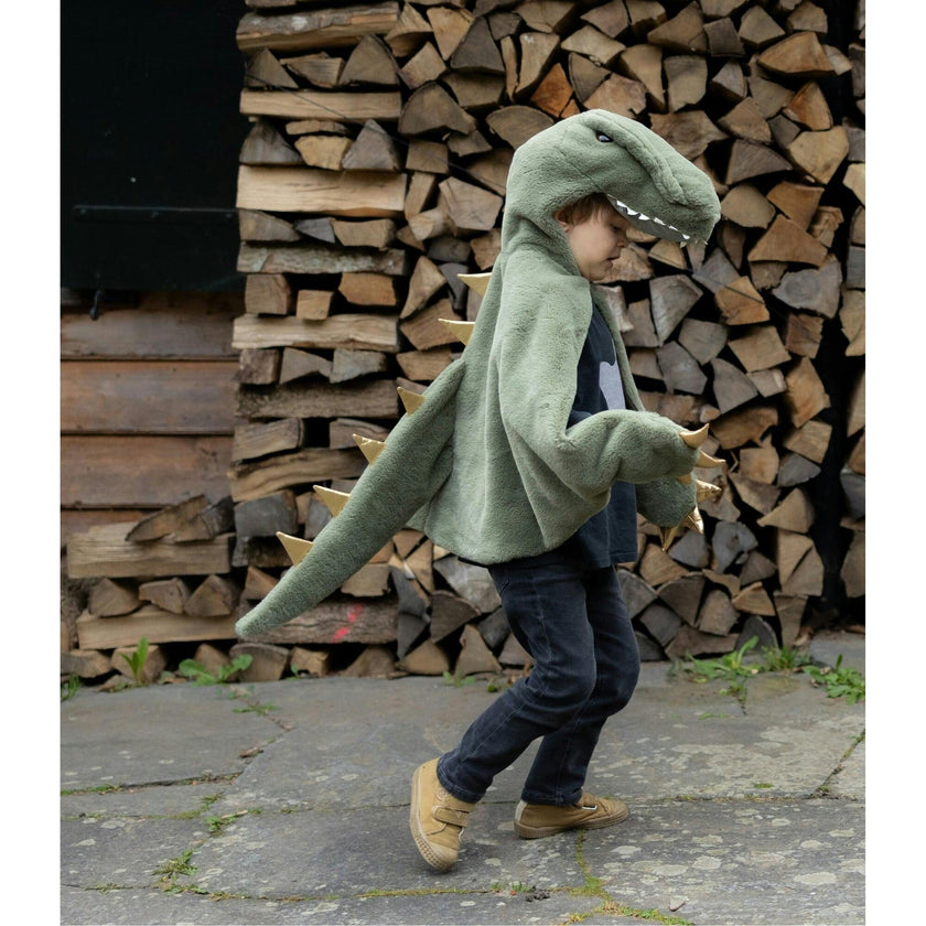 Green T-Rex Cuddle Cape