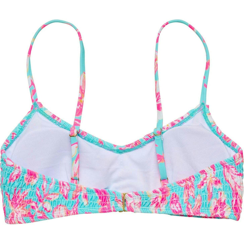 Womens Tropical Glow Recycled Bikini Top