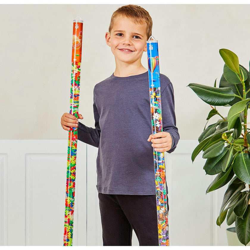Plus-Plus: Super Tube - Basic Color Mix - 500 Pieces