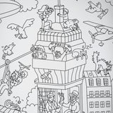EIFFEL TOWER COLORING POSTER