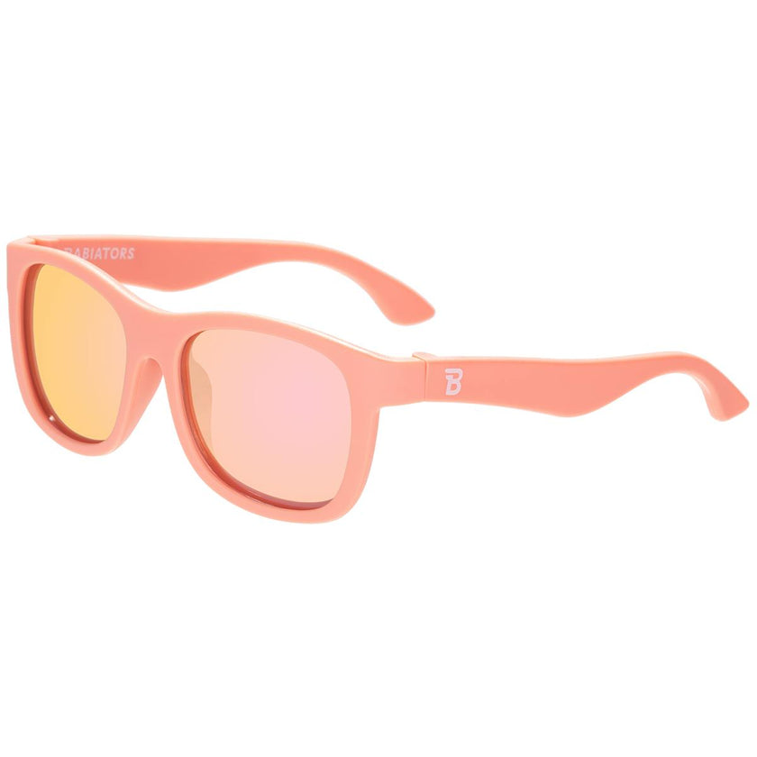 Polarized Navigator Sunglasses: Perfectly Papaya