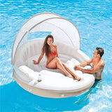 Inflatable Canopy Island Float Lounge