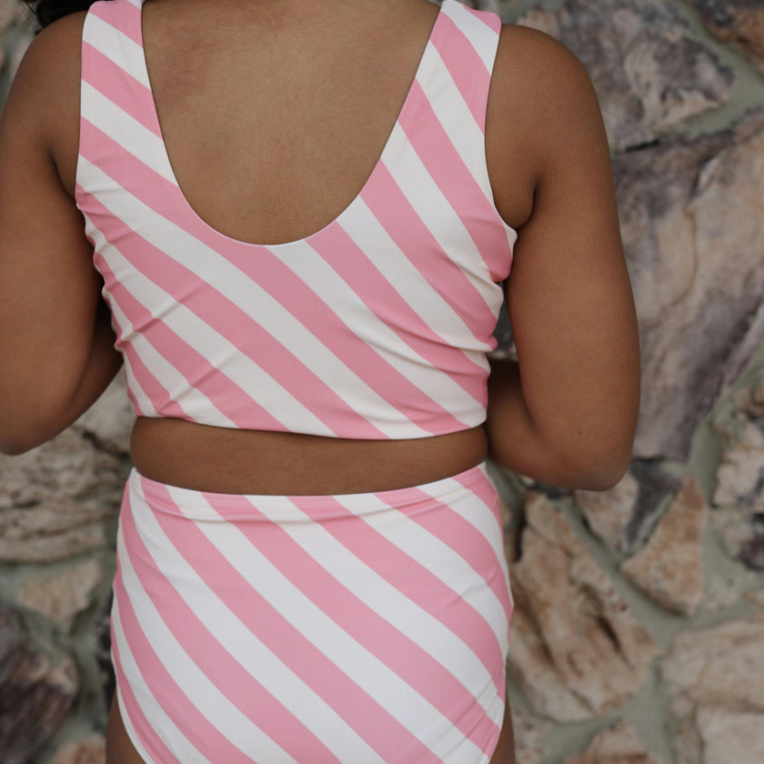 Soleil Stripe Two Piece Tank
