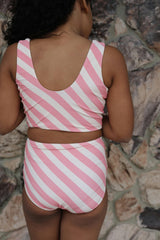 Soleil Stripe Two Piece Tank