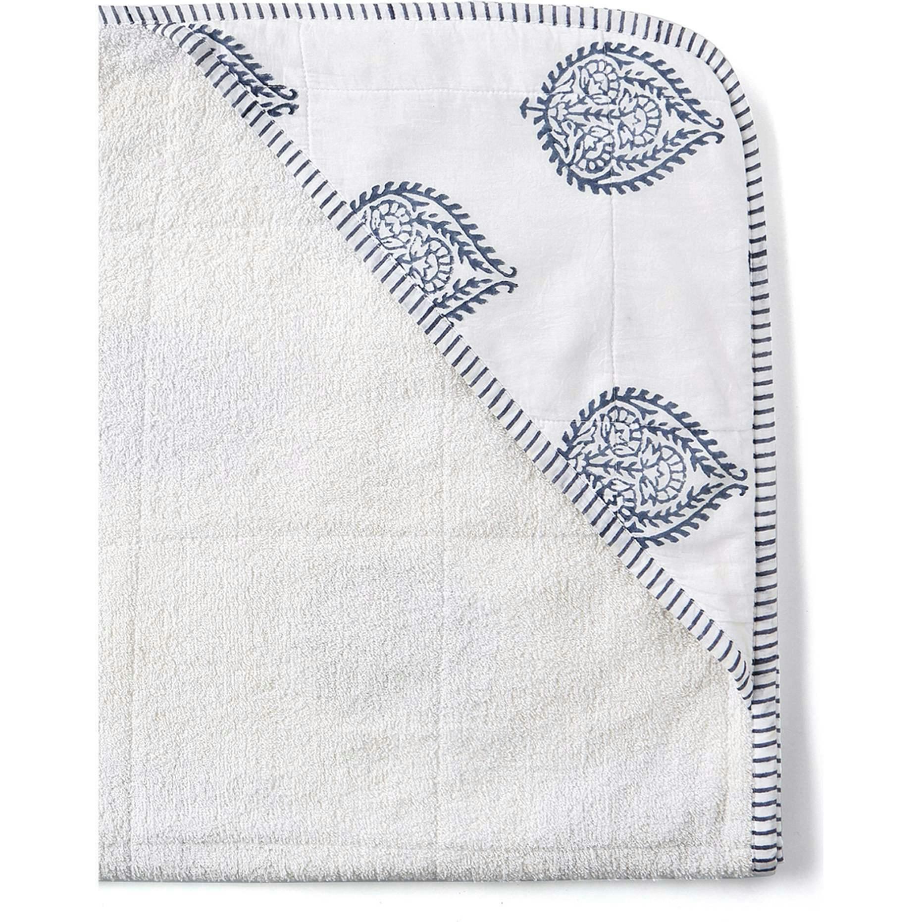 Block-Printed Terry Towel