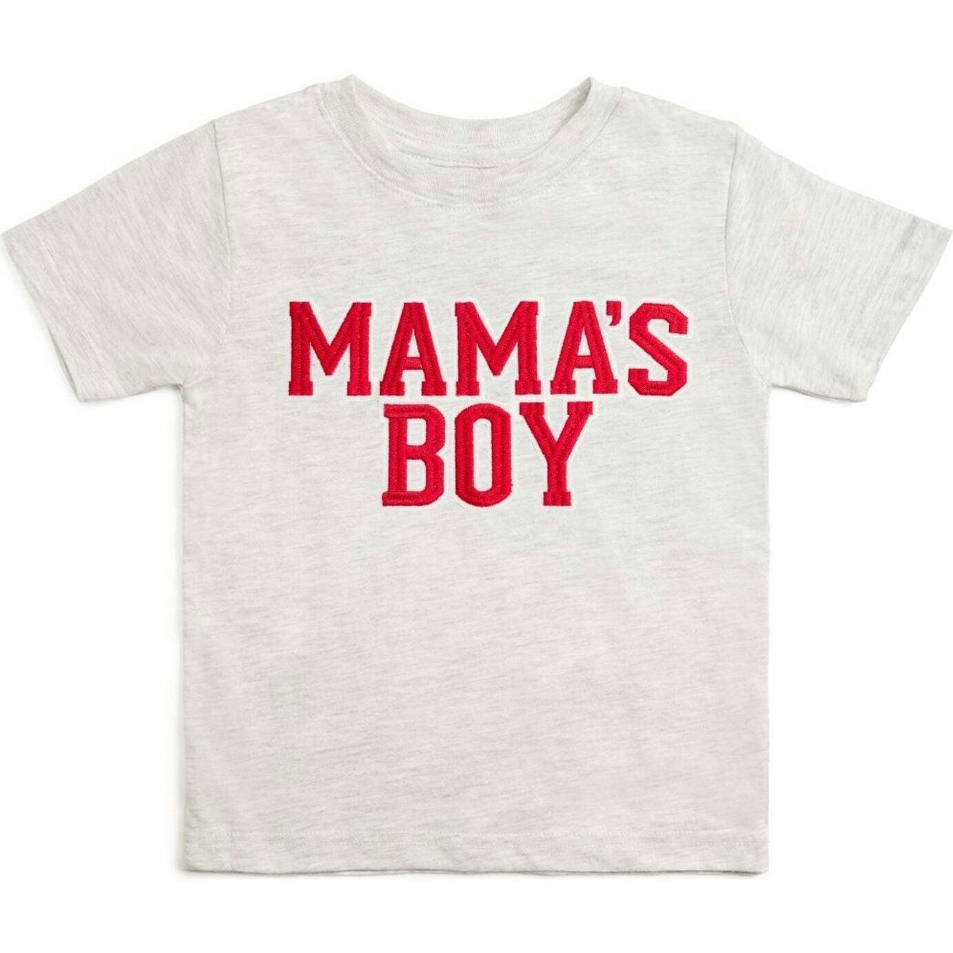 Mama's Boy Varsity Patch Short Sleeve T-Shirt