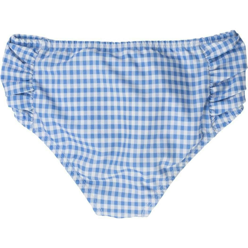 Mini Mid Rise Ruched Bottom in Blakely Gingham