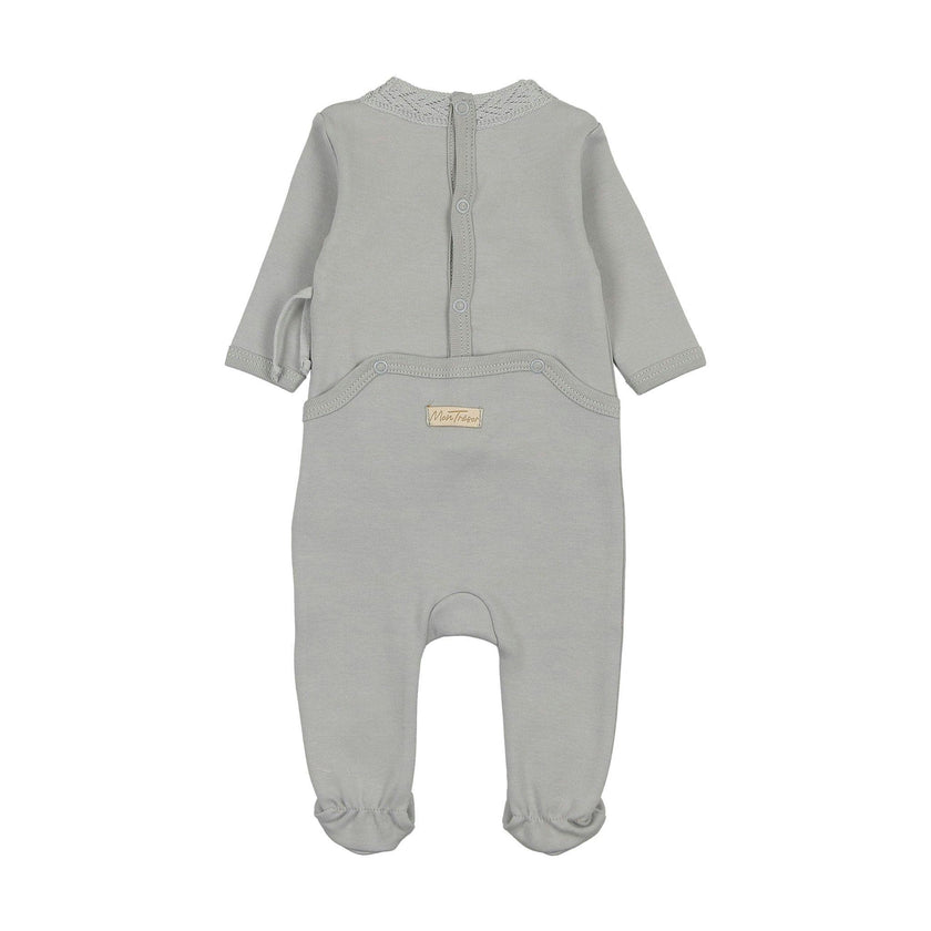 Knit Twist Layette Set Rose Smoke
