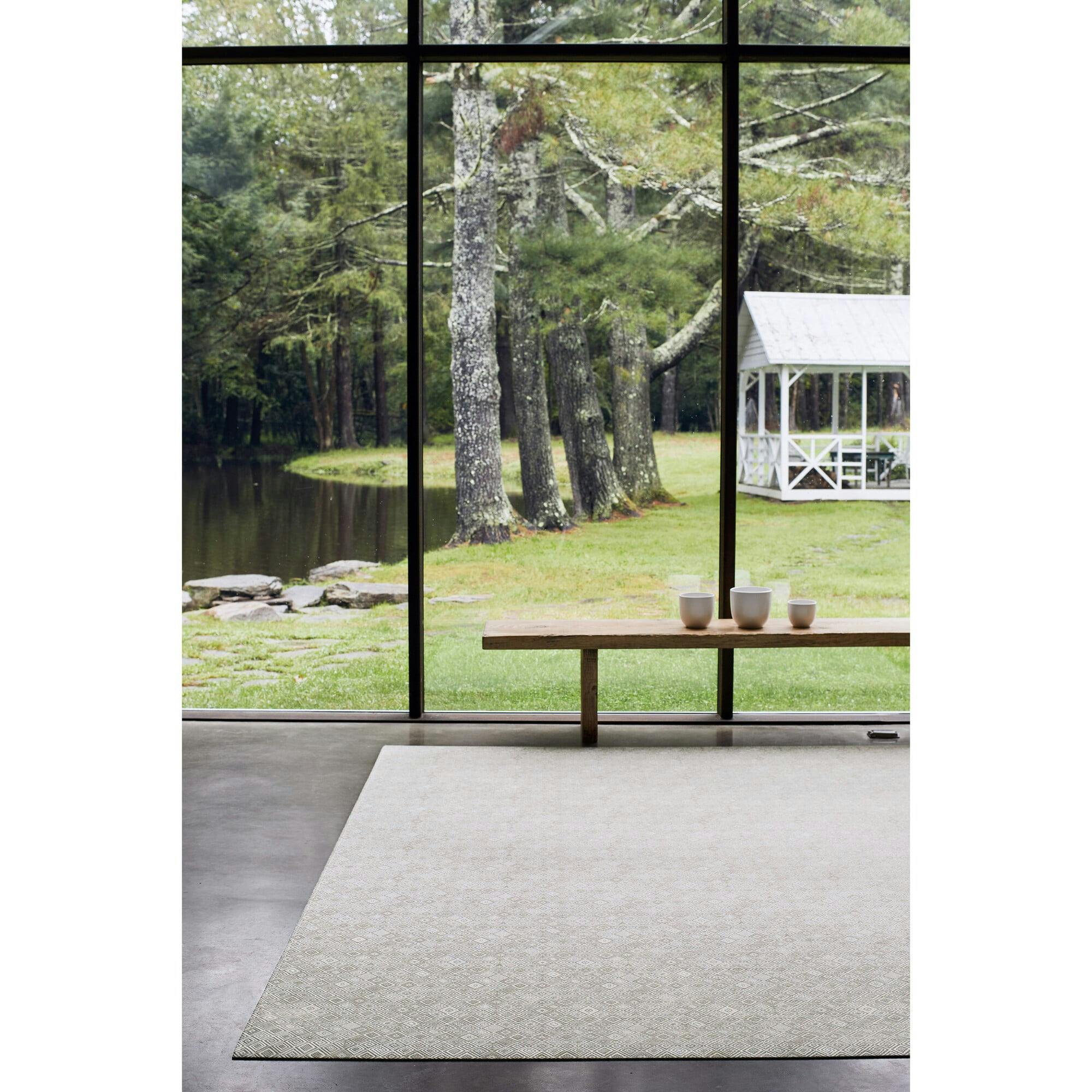 Mosaic Floor Mat, Grey