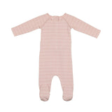 Raglan Sleeve Striped Footie