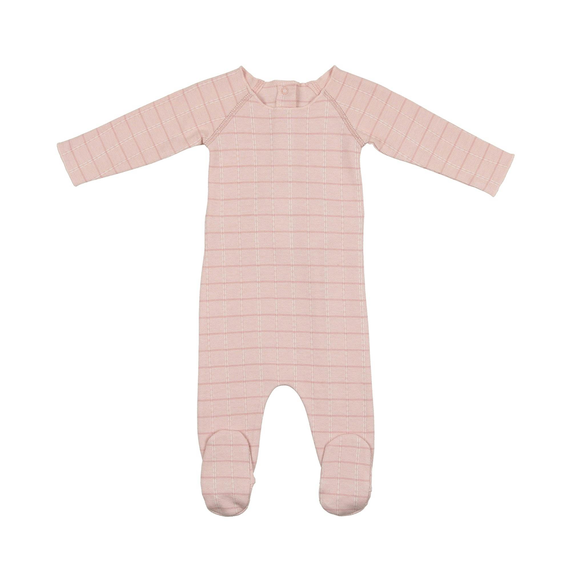Raglan Sleeve Striped Footie