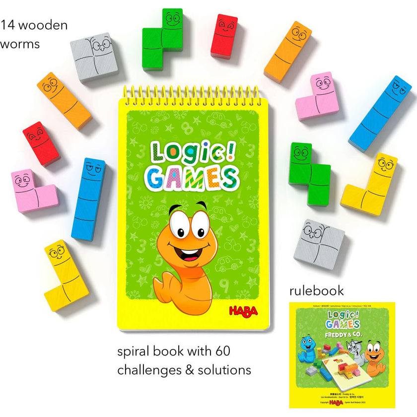 Logic! Games: Happy Worms