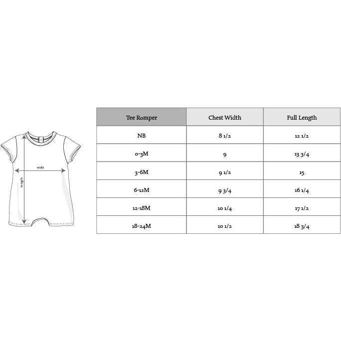 Tee Romper Americana Balloon