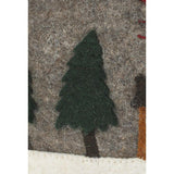 Hand Felted Wool Christmas Pillow Cover