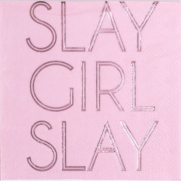 "Slay Girl Slay" Witty Cocktail Napkins