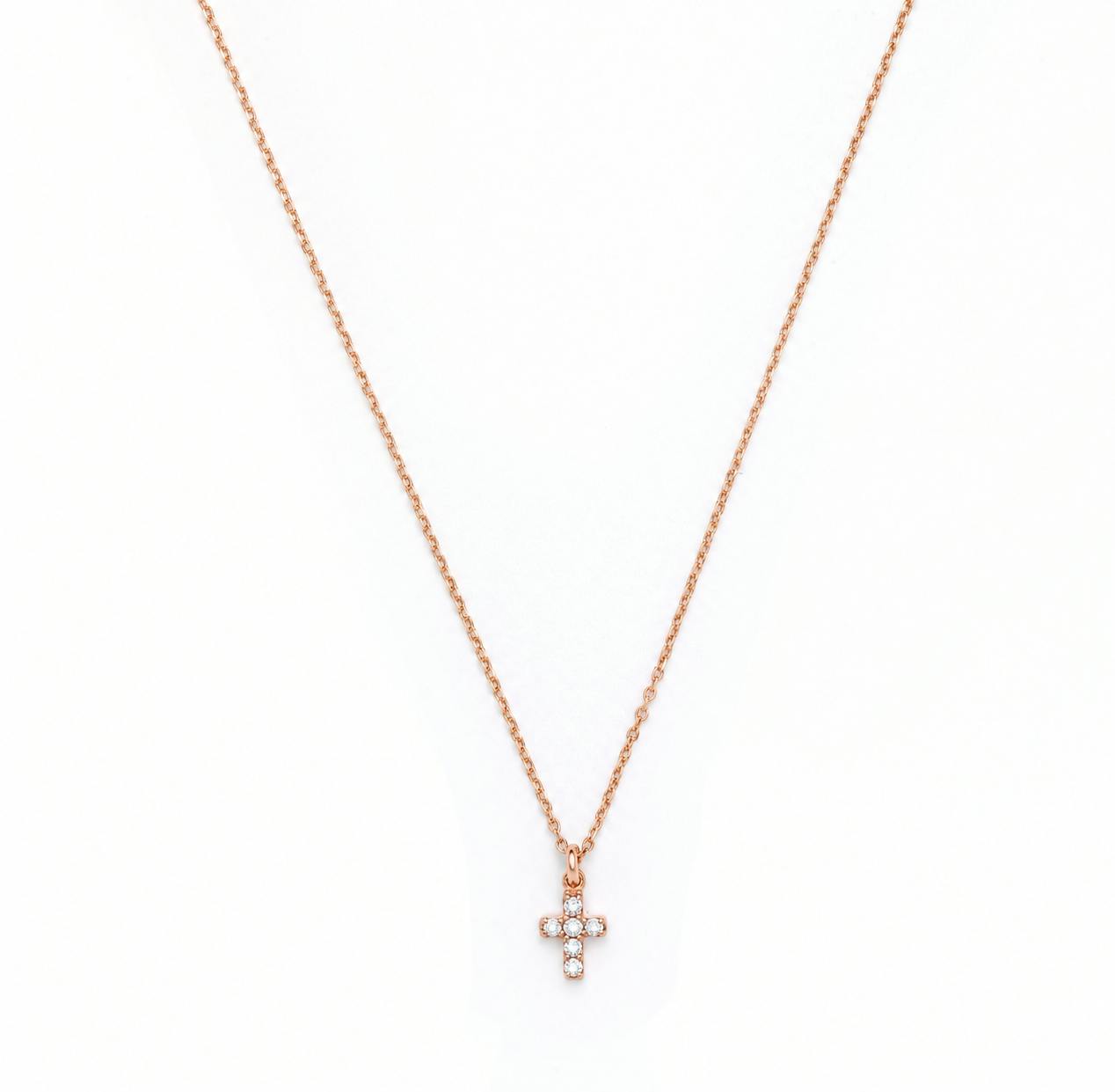 Mini Cross Necklace